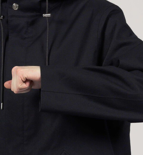 TOMORROWLAND MENS「【別注】MACKINTOSH GRANISH ウールボンディング フーデッドコート」|ミリタリー・モッズコート|