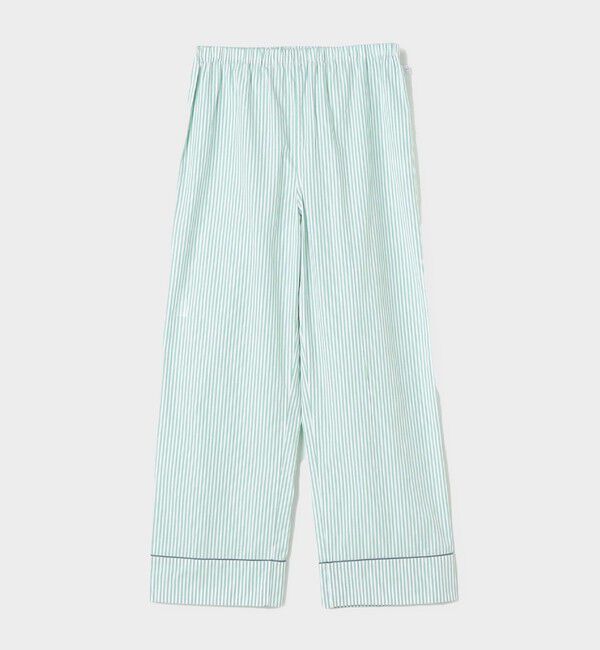 TOMORROWLAND HOME「コットンブロードストライプ パジャマ（ウィメンズ）」|ルームウェア|