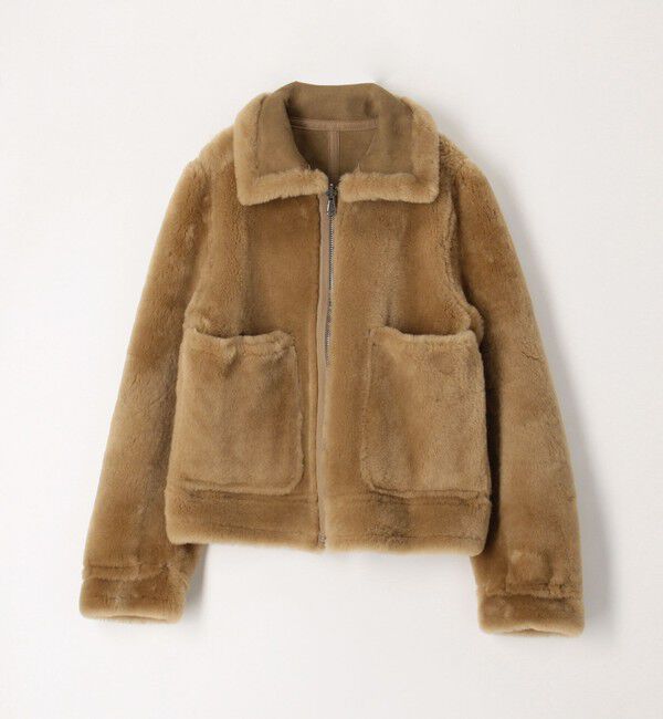 BACCA「ラムレザー ムートンジャケット」|ブルゾン・スタジャン|