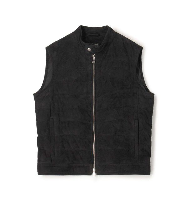 TOMORROWLAND MENS「【別注】EMMETI JURI スエード ダウンベスト」|ダウンベスト・ベスト|19 ブラック