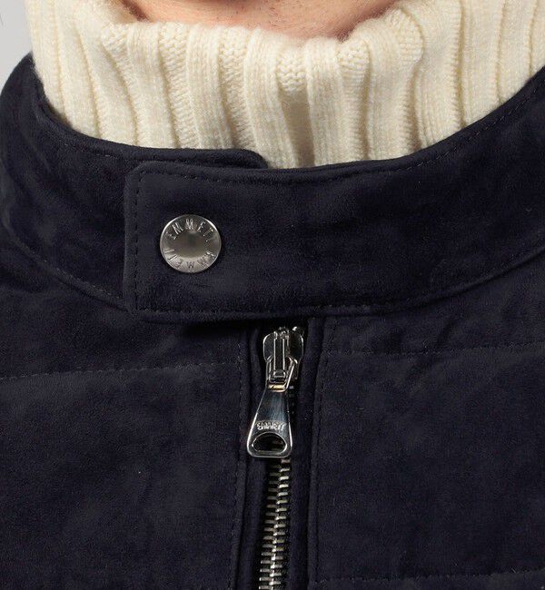 TOMORROWLAND MENS「【別注】EMMETI JURI スエード ダウンベスト」|ダウンベスト・ベスト|