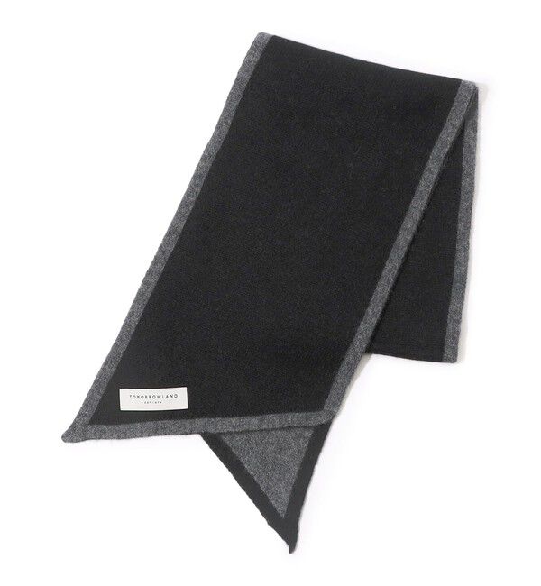 TOMORROWLAND GOODS「TOMORROWLAND カシミヤ ニットストール」|マフラー|18 ブラック系
