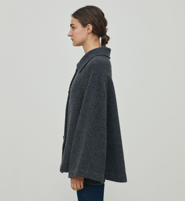 DES PRES「ライトウールニット ステンカラーコート」|ステンカラーコート|