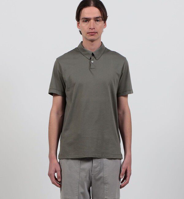 JAMES PERSE「コットンジャージー ポロシャツ MBEL3710」|ポロシャツ|