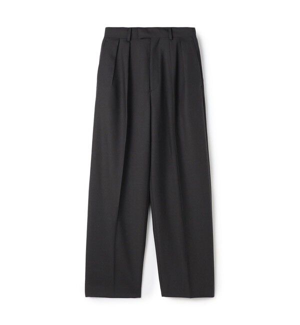 Edition「ドライツイル スラックスパンツ」|スラックス|17 チャコールグレー