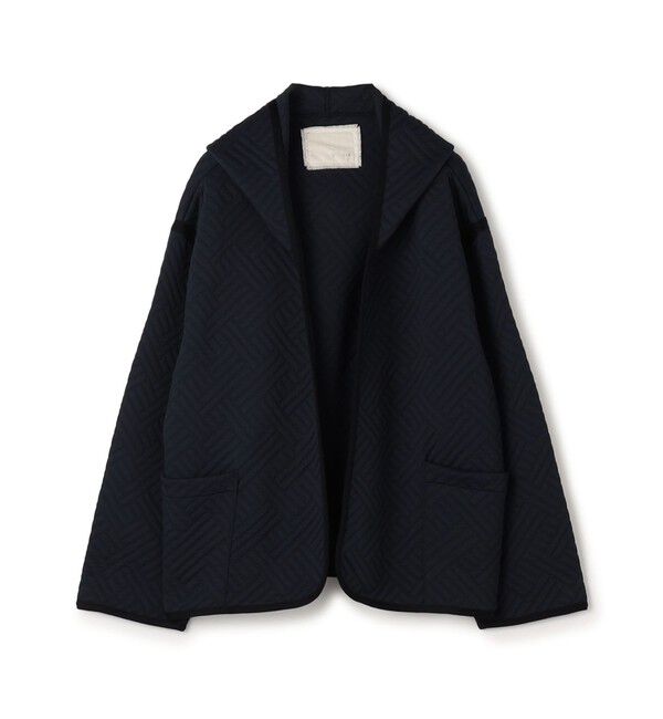 TOMORROWLAND GOODS「【別注】V::room キルティング フーデッドジャケット」|その他|69 ネイビー