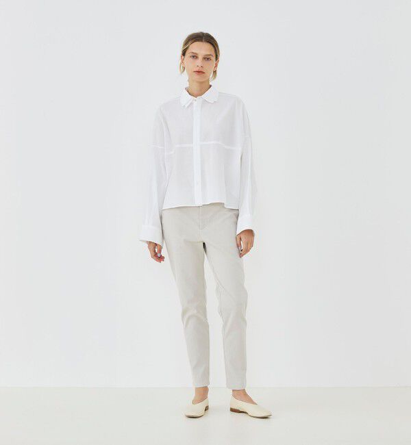 GALERIE VIE「コットン ダブルカラーシャツ」|シャツ・ブラウス|