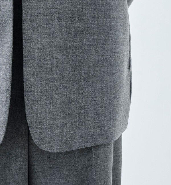 Edition「Super140&rsquo;sトロピカルウール ノーカラージャケット」|ノーカラージャケット|