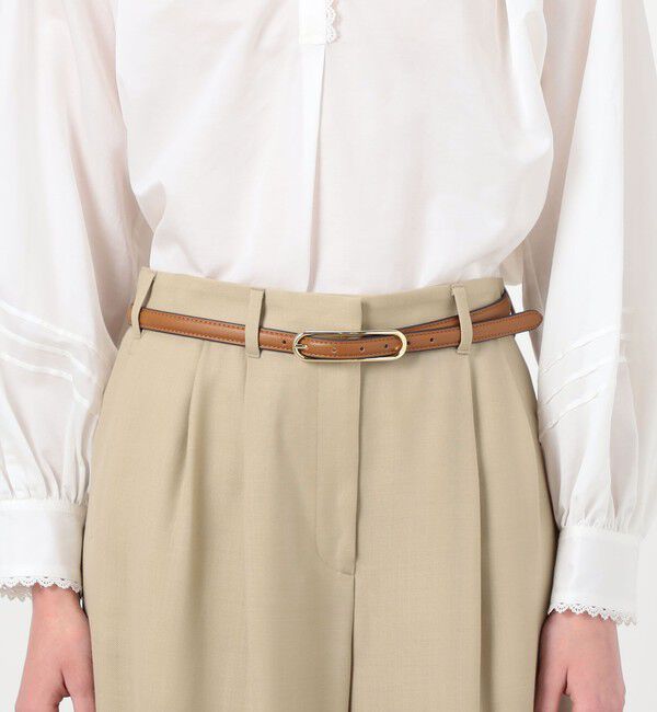 TOMORROWLAND GOODS「PUNTI. OVAL ベルト」|ベルト|