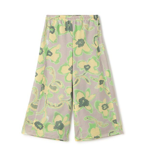 Ballsey「リリアンプリント ギャザーイージーパンツ」|その他|14 グリーン系