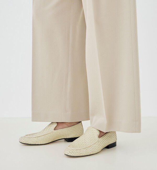 GALERIE VIE「コットンウールギャバジン ラウンドシルエットパンツ」|その他|