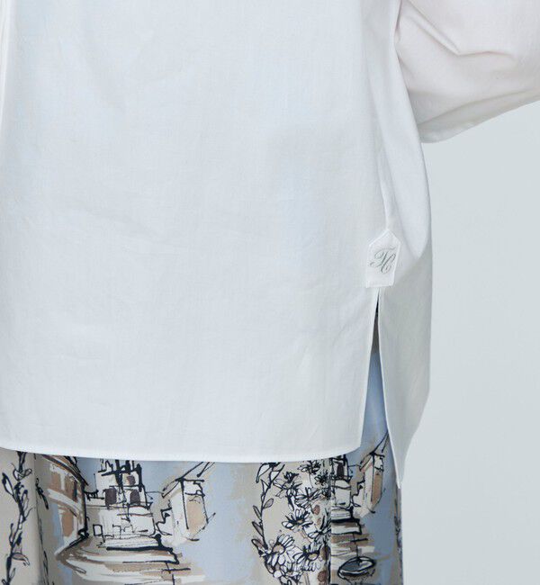 TOMORROWLAND collection「コンパクトブロード セーラーカラーブラウス」|シャツ・ブラウス|