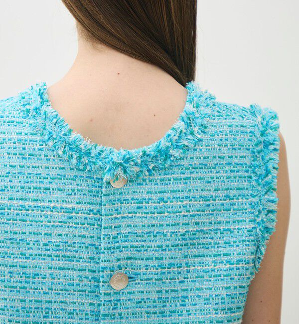 TOMORROWLAND collection「【WEB先行予約】クレールファンシー フロンタブルベスト」|ベスト・ジレ|