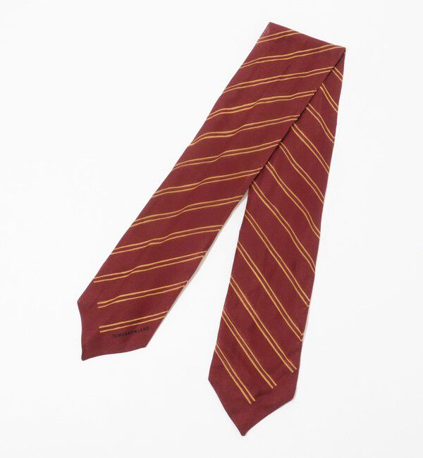 TOMORROWLAND GOODS「TOMORROWLAND コットンリネンシルク ストライプスカーフ」|バンダナ・スカーフ|