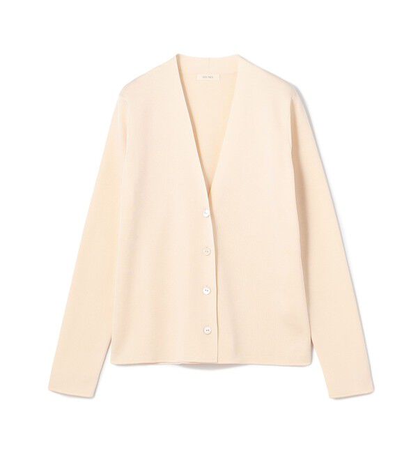 DES PRES「ハイツイストシルクストレッチ Vネックカーディガン」|カーディガン|31 ライトピンク