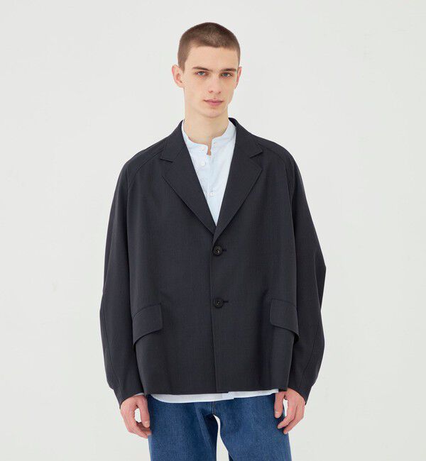 GALERIE VIE「ウォッシャブルトロピカル チェスターカラージャケット」|その他|