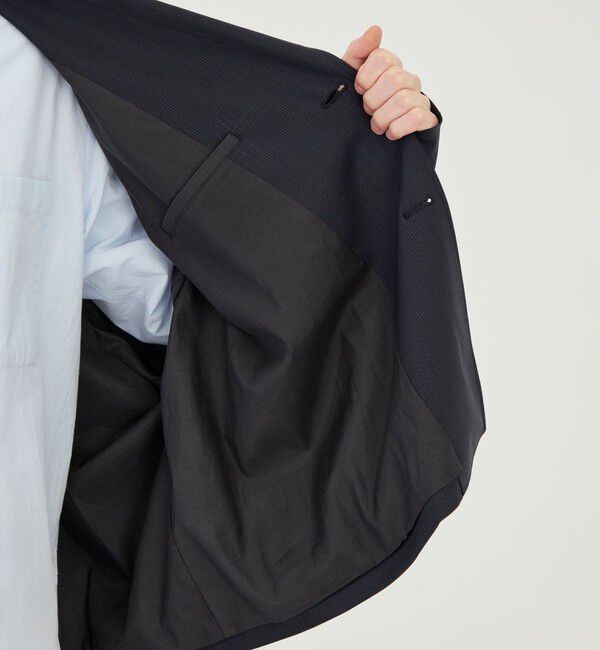 GALERIE VIE「ウォッシャブルトロピカル チェスターカラージャケット」|その他|