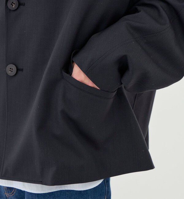 GALERIE VIE「ウォッシャブルトロピカル チェスターカラージャケット」|その他|