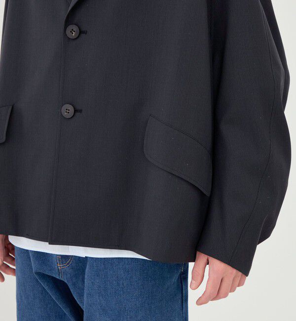 GALERIE VIE「ウォッシャブルトロピカル チェスターカラージャケット」|その他|