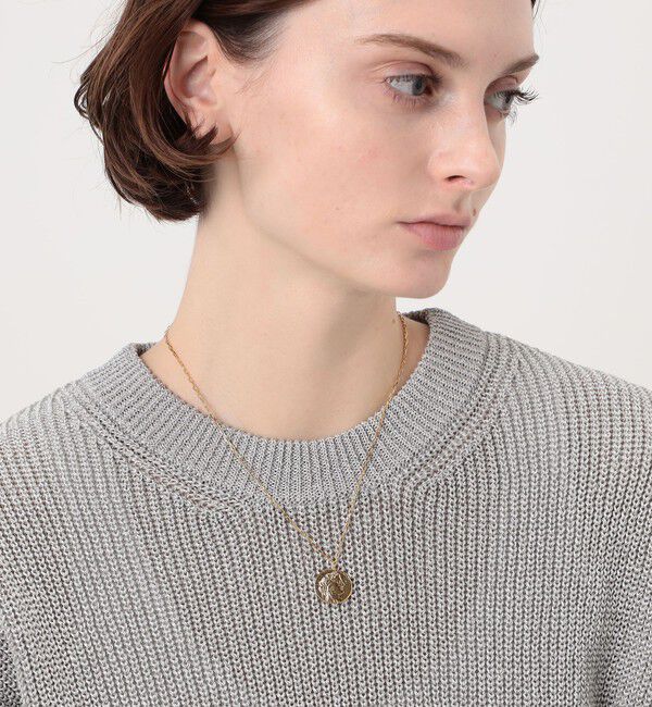 TOMORROWLAND GOODS「MARIHA Liber/Ceres レクタングルチェーン コインネックレス」|ネックレス|