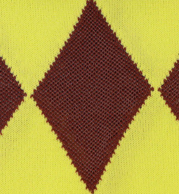 TOMORROWLAND GOODS「CONLEAD SHEER ARGYLE ソックス」|ソックス|