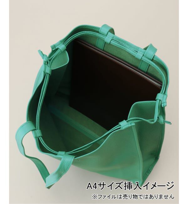  「【blancle/ ブランクレ】S.LETHER SQUEEZE BIG TOTE」|トートバッグ|