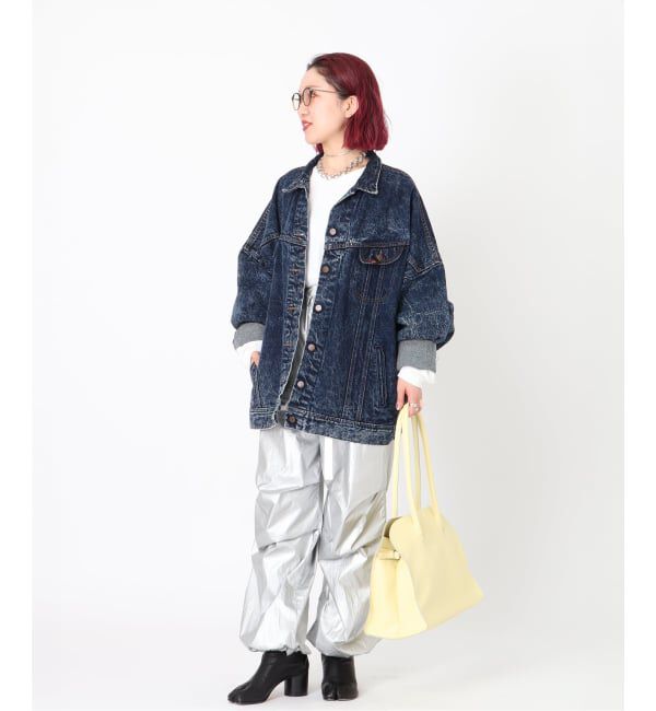  「【blancle/ ブランクレ】別注 S.LETHER Wide boston」|ボストンバッグ|