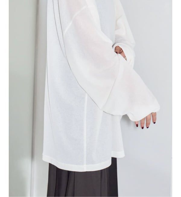  「WAFFLE LONG SLEEVE TEE：Tシャツ」|Tシャツ・カットソー|