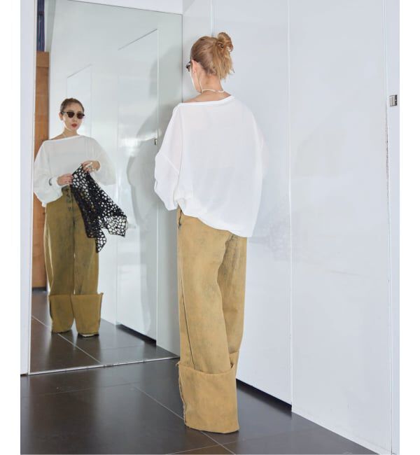  「WAFFLE LONG SLEEVE TEE：Tシャツ」|Tシャツ・カットソー|