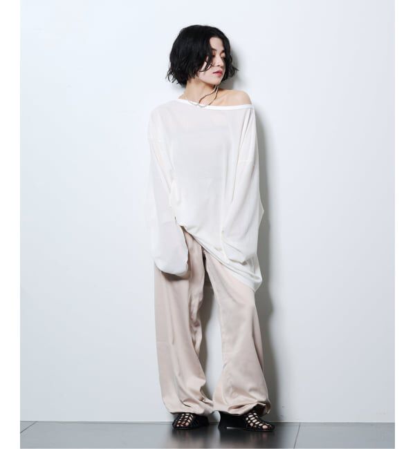  「WAFFLE LONG SLEEVE TEE：Tシャツ」|Tシャツ・カットソー|