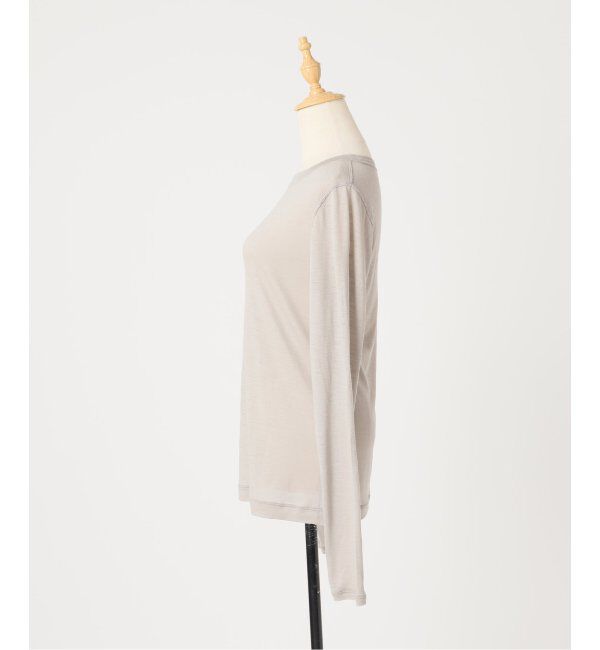 EMILYWEEK「スーパーウール クルーネックシアープルオーバー」|Tシャツ・カットソー|