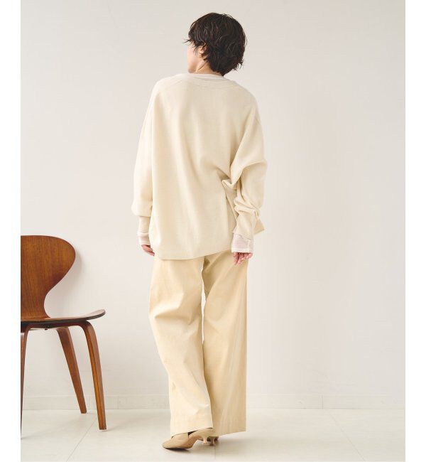 EMILYWEEK「スーパーウール クルーネックシアープルオーバー」|Tシャツ・カットソー|