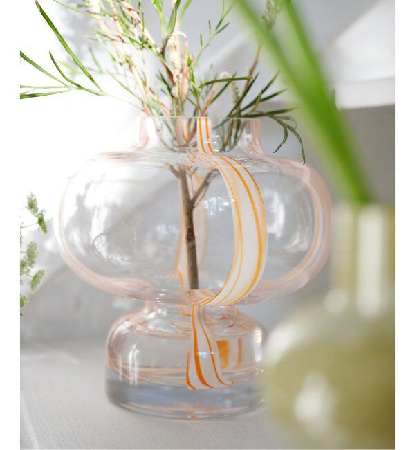 journal standard Furniture「GLASS VASE ROBBIA　フラワーベース 花器 花瓶」|その他|