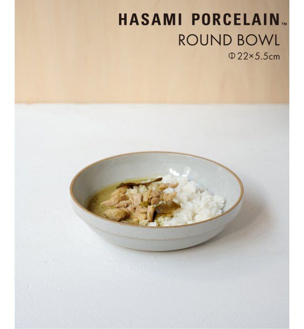 ACME「【HASAMI PORCELAIN / ハサミポーセリン】 BOWL 22&times;5.5cm　ボウル」|食器・キッチングッズ|ホワイト