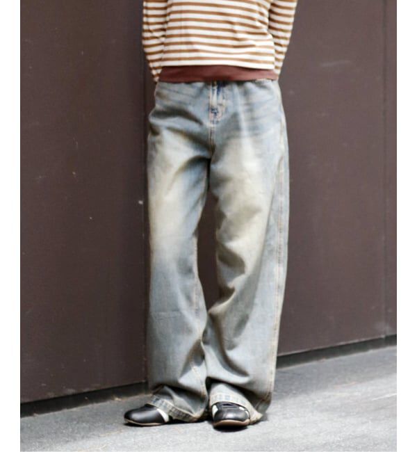 JOINT WORKS「ヴィンテージウォッシュ バギージーンズ / Vintage Wash Baggy Jeans」|デニム|