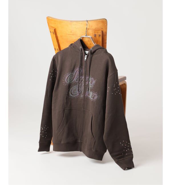 JOINT WORKS「Super Nova by Skin別注 Rhinestone Zip Hoodie」|パーカー|