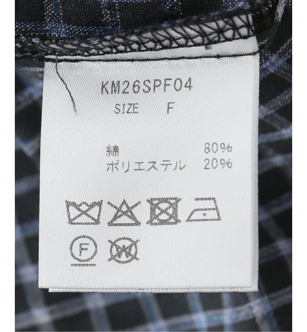 JOINT WORKS「Knuth Marf/クヌースマーフ 2-piece layered compact shirt」|シャツ・ブラウス|