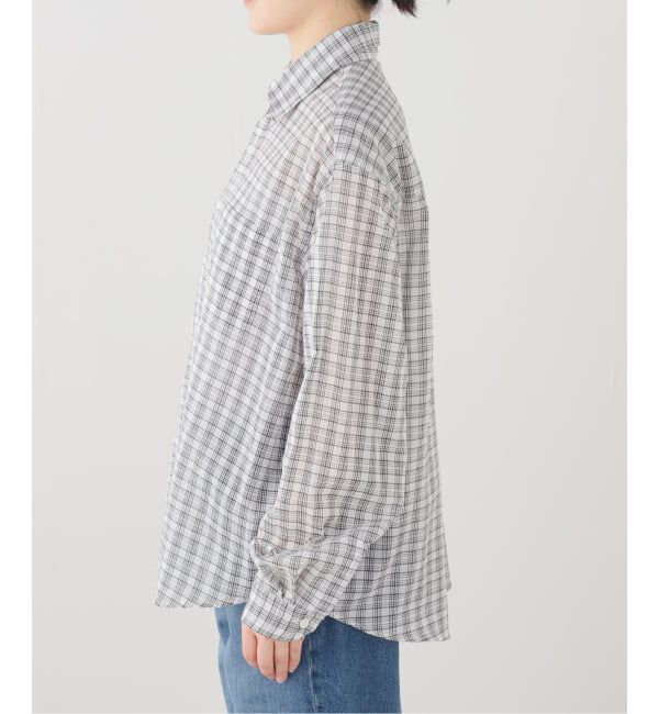 JOINT WORKS「シアー チェック シャツ / SHEER CHECK SHIRTS」|シャツ・ブラウス|