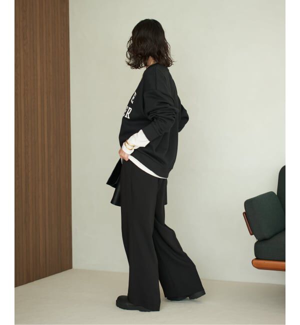 Plage「les Tendre easy care スラックス」|スラックス|