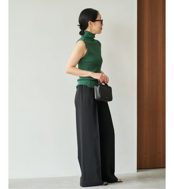 Plage「les Tendre easy care スラックス」|スラックス|