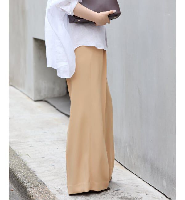 Plage「les Tendre easy care スラックス」|スラックス|