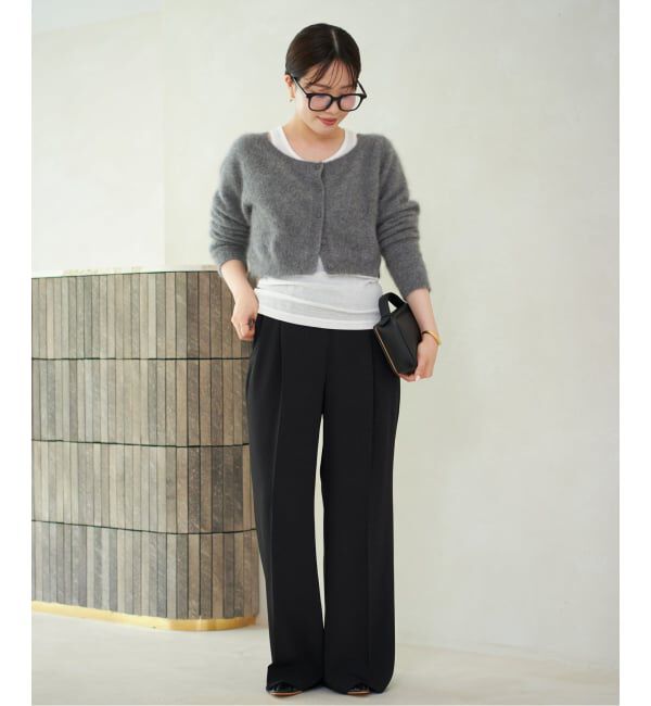 Plage「les Tendre easy care スラックス」|スラックス|