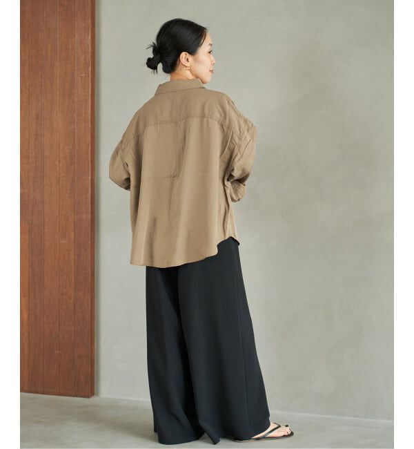 Plage「《追加》Dry Twill Relax パンツ 2」|スラックス|