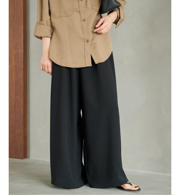 Plage「《追加》Dry Twill Relax パンツ 2」|スラックス|