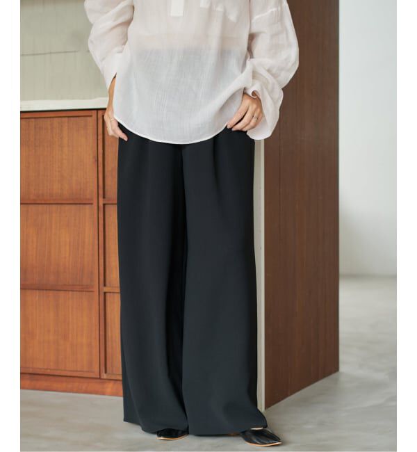 Plage「《追加》Dry Twill Relax パンツ 2」|スラックス|