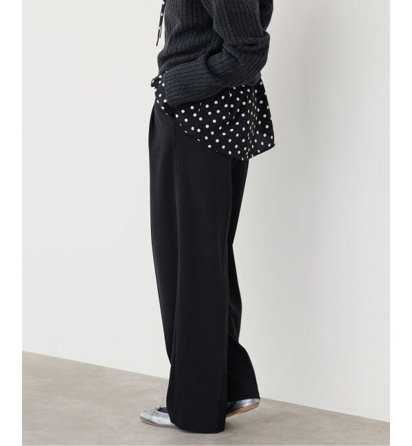 IENA「《追加2》サスペンダーツイルパンツ」|スラックス|