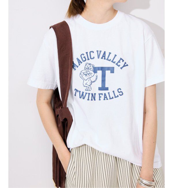 SLOBE IENA「GULF COAST/ガルフコースト SLOBE別注 グラフィックTEE2」|Tシャツ・カットソー|ホワイト