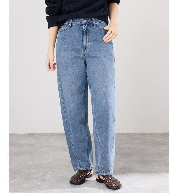 IENA「《追加2》カーブシルエットデニム」|デニム|