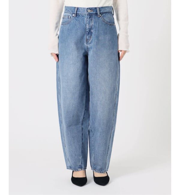 IENA「《追加2》カーブシルエットデニム」|デニム|