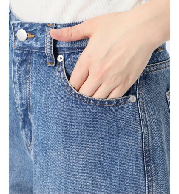 IENA「《追加2》カーブシルエットデニム」|デニム|